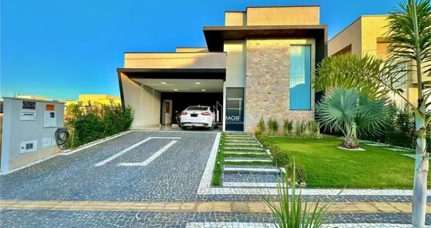 Casa térrea mobiliada, 3 suítes plenas,  no condomínio Jardim Veneza