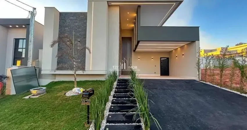 Casa em condomínio fechado com 3 quartos à venda no Jardins Bolonha, Senador Canedo 