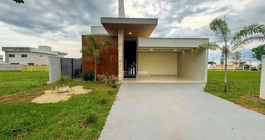 Casa térrea com 3 suítes plenas sendo uma master + Home Office.