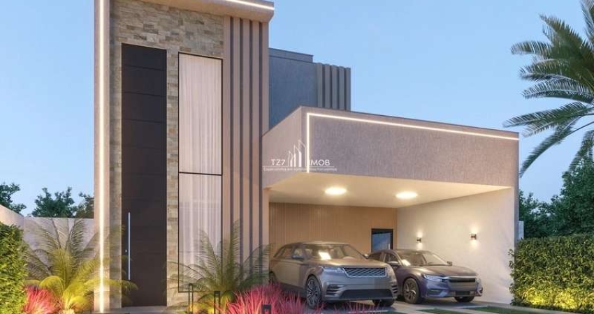 Casa em condomínio fechado com 3 quartos à venda no Residencial Morada do Bosque II, Senador Canedo 
