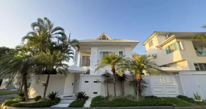 Linda casa mobiliada condomínio jardim nova barra para locação