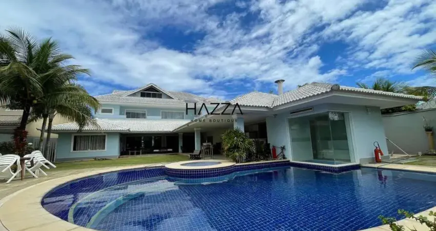 Casa com 5 suítes no del lago 1.020m² de terreno | barra da tijuca