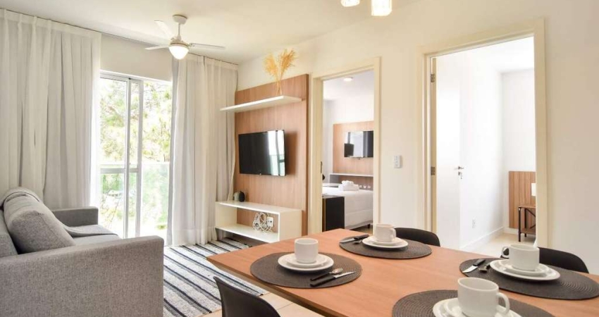 Aconchegante apartamento com 2 dormitórios a 900 metros da praia da Cachoeira do Bom Jesus – Florianópolis