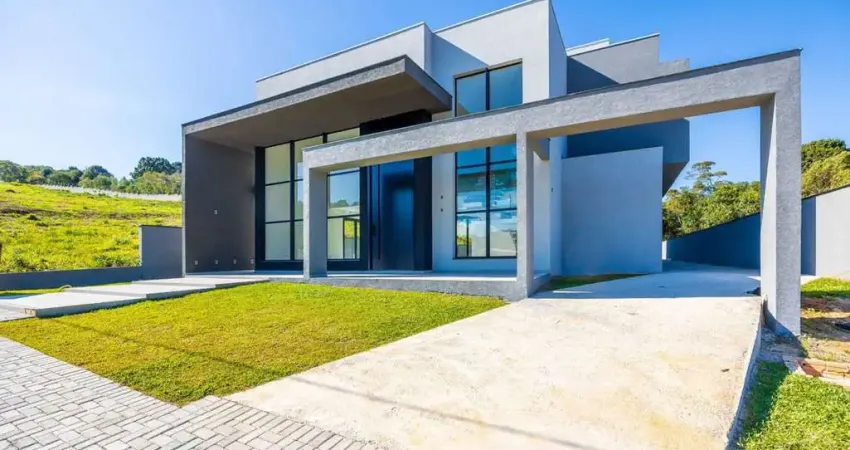 Casa 4 suítes | 1.010 m² árra total no condomínio campos do jordão, almirante tamandaré  ampliaza