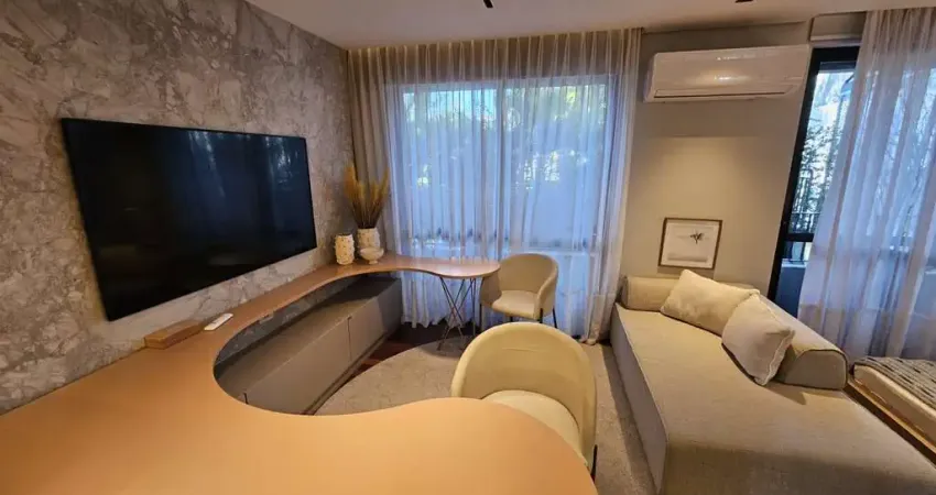 Apartamento com 1 quarto à venda no temple batel, curitiba | 38 m² e lazer completo