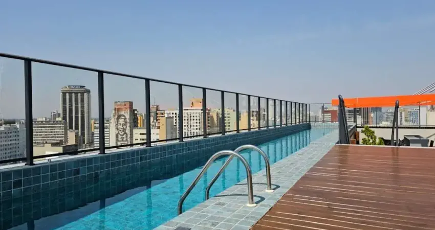 Apartamento de 1 quarto à venda no bairro centro, curitiba | 22 m² e lazer completo