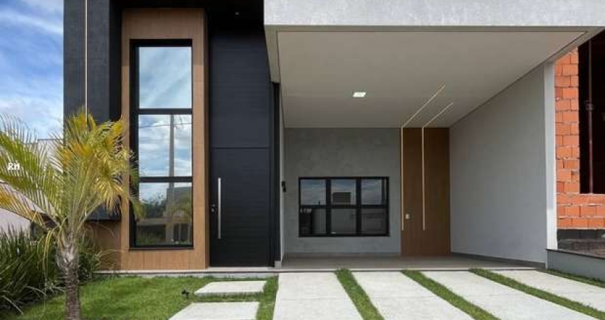 Casa à Venda, Com espaço social todo integrado, no condomínio Park Gran Reserve, em Indaiatuba
