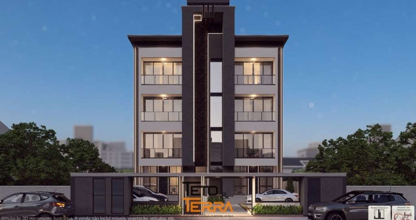 Apartamento no Joáia com 63m², 2 dormitórios, 1 suíte, sacada com churrasqueira
