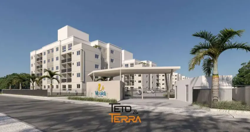 Apartamento Home Club no bairro Joáia em Tijucas com 2 quartos possuindo 53,25m²