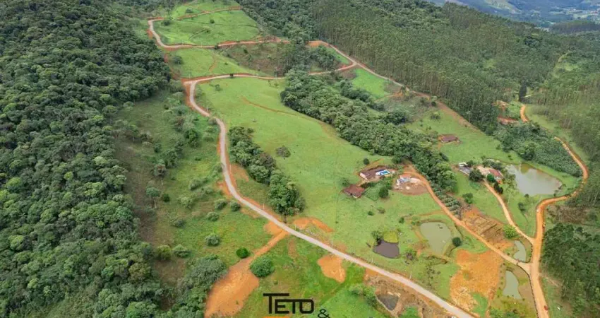 Lotes Condomínio Rural fechado no Moura em Canelinha, lotes a partir de 3.484m²