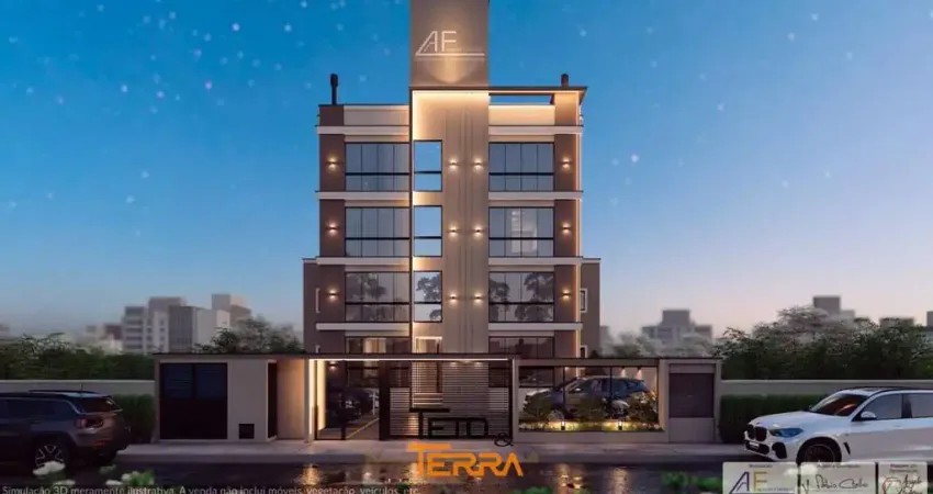 Apartamento á venda com 58m² no bairro Areias, 2 quartos, churrasqueira,elevador