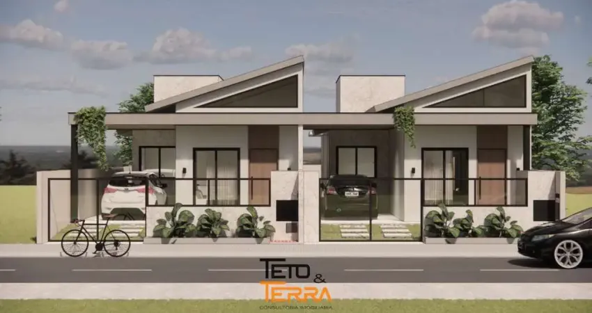 Casa á venda no bairro Areias em Tijucas com 107m², 3 dormitórios sendo 1 suíte