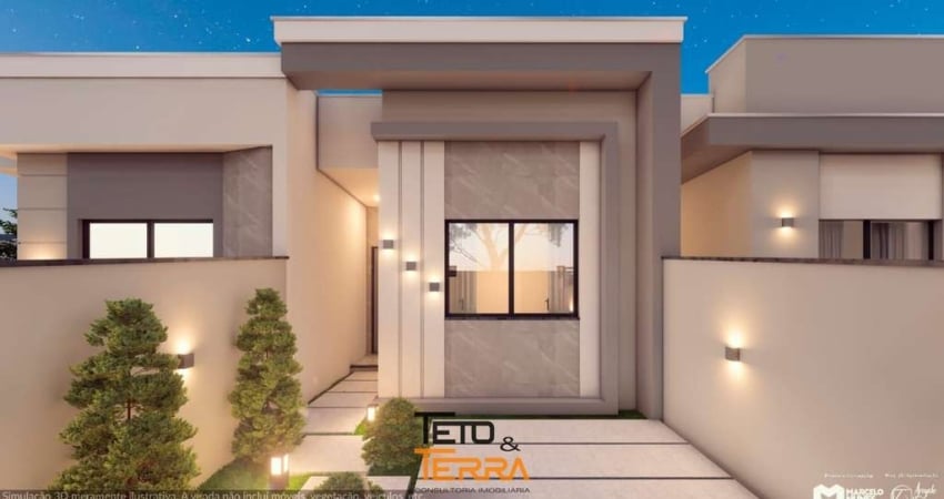Casa á venda no Joáia com 54m², 2 dormitórios sendo uma suíte, 1 vaga de garagem