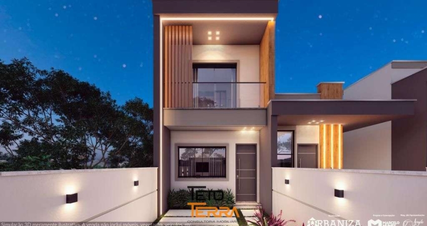 Apartamento em Tijucas com 63m², 2 dormitórios, 1 suíte, 1 vaga de garagem