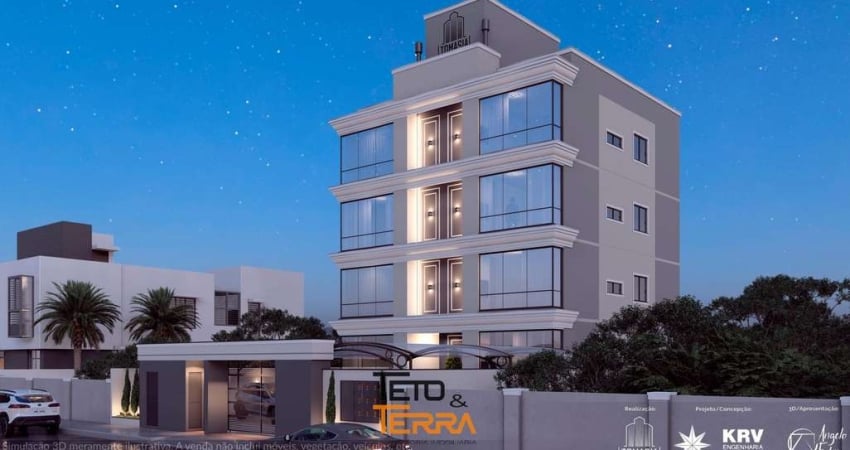 Residencial Sebastian Bach 02 dormitórios sendo 1 suíte, 62m² de área interna