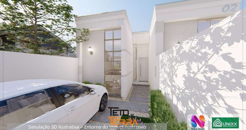 Residencial Unixx Cascais 2 dormitórios sendo 1 suíte no Centro em Canelinha SC