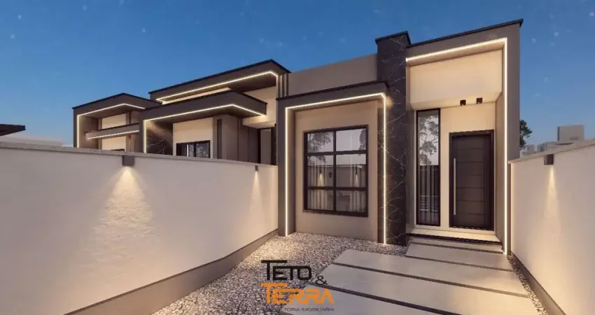 Casa no bairro Joáia com 62m² em Tijucas, 2 dormitórios, 1suíte, infra para Ar