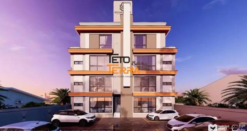 Apartamentos com 55m² a 63m² no bosque da mata em tijucas á venda, 2 dormitórios