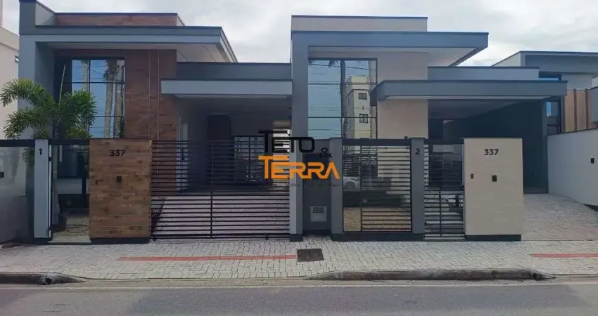 Casa com 124m² á venda no bosque da mata em tijucas, 3 dormitórios sendo 1 suíte