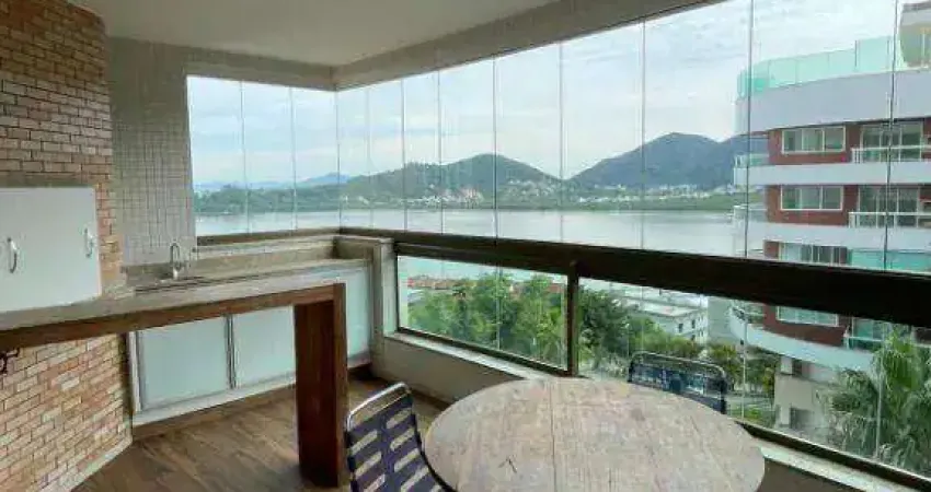 Apartamento com 3 dormitórios para alugar, 157 m² por r$ 13.373,00/mês - joão paulo - florianópolis/sc