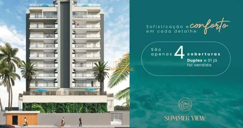 Lançamento - Cobertura com 4 dormitórios no Residencial Summer - Martim de Sá