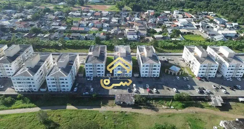 Apartamento à venda, no Bairro Aririú da Formiga, Palhoça-SC, com 2 quartos, sendo , com 1 vaga