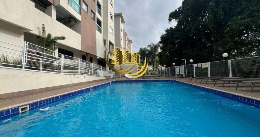 Apartamento à venda, no Bairro Centro, São José-SC, com 3 quartos, sendo 1 suíte, com 1 vaga