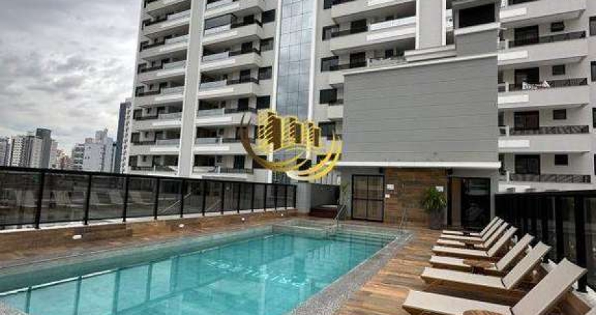 Apartamento à venda, no Bairro Campinas, São José-SC, com 2 quartos, sendo 2 suítes, com 1 vaga