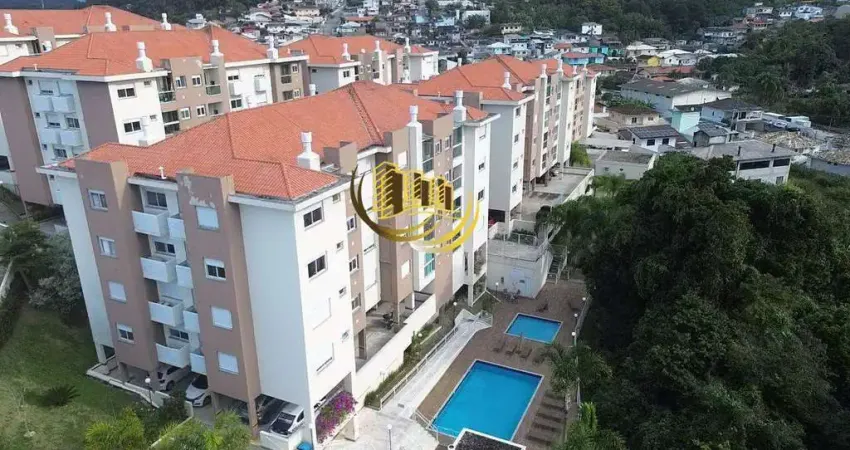 Apartamento à venda, no Bairro Centro, São José-SC, com 2 quartos, sendo 1 suíte, com 1 vaga