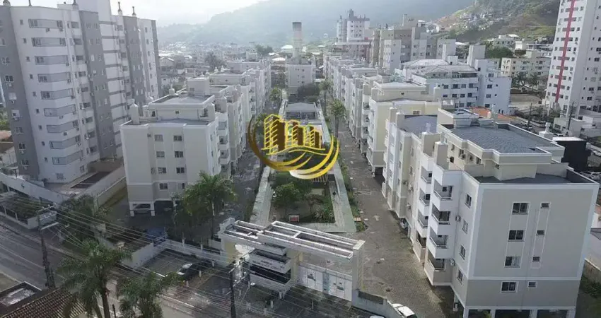 Cobertura à venda, no bairro pedra branca, palhoça-sc, com 2 quartos, sendo 1 suíte, com 1 vaga