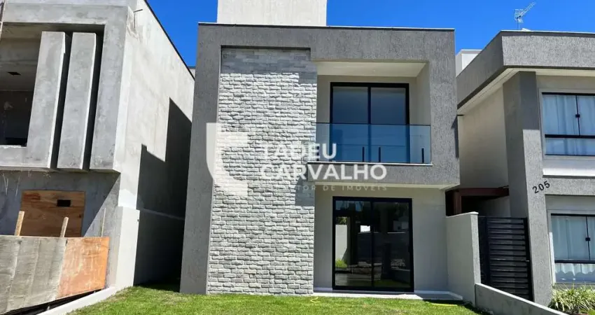 Residencial Vila Florença - Casa com 4 quartos à venda em Condomínio fechado em Abrantes - Camaçari/BA
