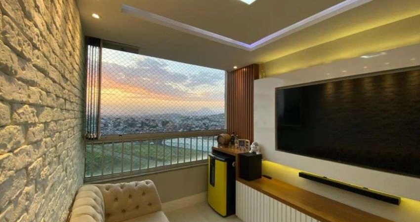 Apartamento totalmente projetado com 2 quartos, vista aberta e lazer completo!