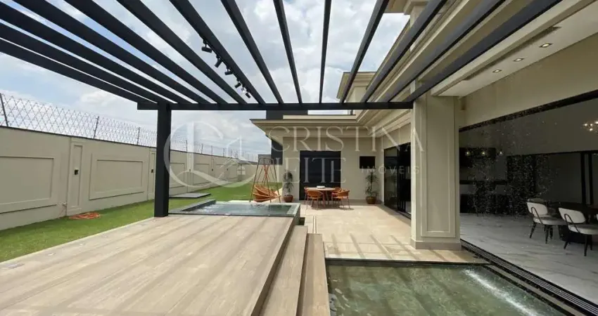 Casa em condomínio para venda em nova odessa, estância hípica, 4 dormitórios, 4 suítes, 6 banheiros, 4 vagas