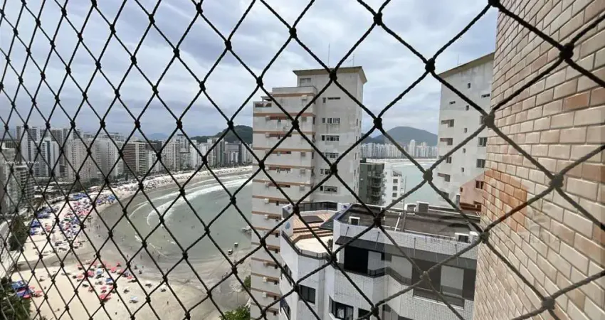 Apartamento com 3 dormitórios varanda gourmet vista para o mar nas Astúrias