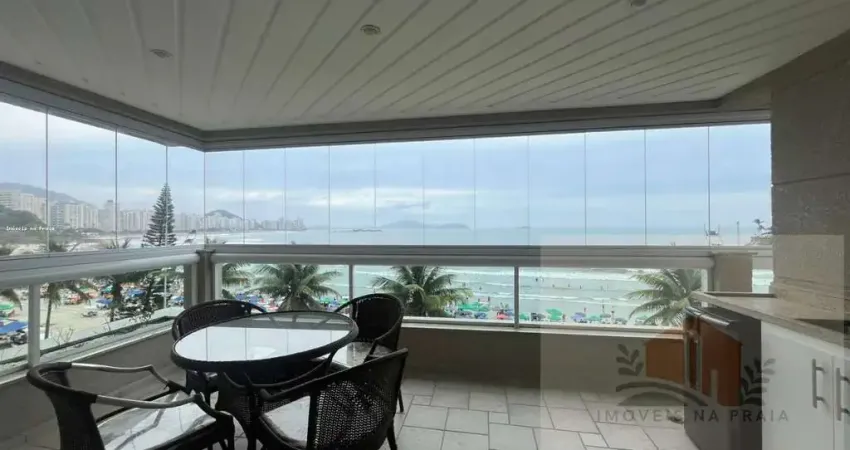 Apartamento com 4 suítes varanda gourmet 2 vagas lazer frente ao mar com vista nas Astúrias