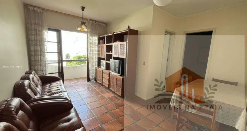 Apartamento com 1 dormitório 1 vaga vista para o mar na Pitangueiras