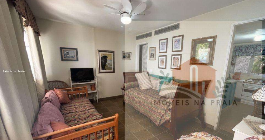 Apartamento com 1 dormitório 1 vaga frente ao mar - Morro do Maluf - Pitangueiras