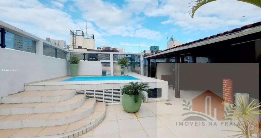 Cobertura duplex com 4 dormitórios piscina churrasqueira 2 vagas nas Astúrias