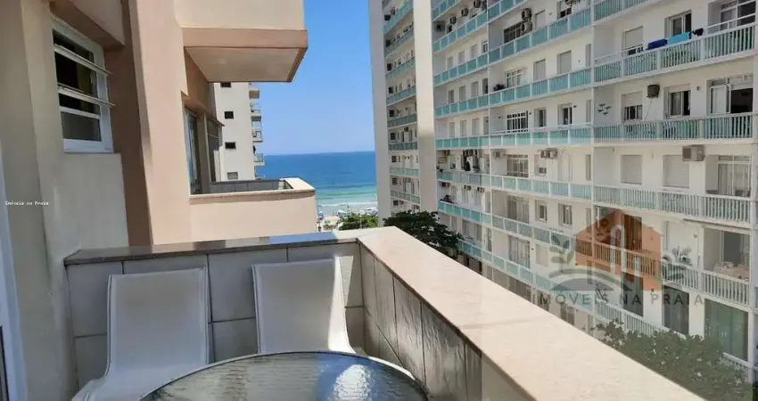 Apartamento com 4 dormitórios 1 vaga vista para o mar na Pitangueiras