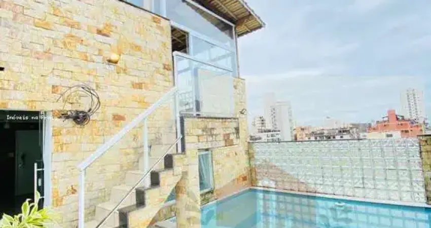 Cobertura duplex 4 dormitórios piscina churrasqueira 1 vaga na Enseada