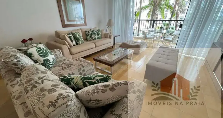 Apartamento com 3 dormitórios 2 vagas vista para o mar e lazer na Pitangueiras