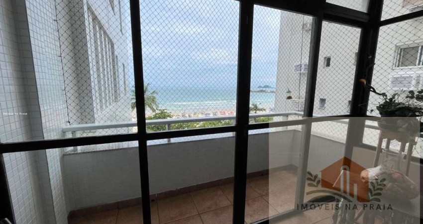 Apartamento com 3 dormitórios 1 vaga frente ao mar  na Pitangueiras