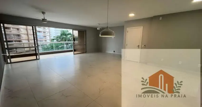 Apartamento com 4 dormitórios frente ao mar 1 vaga na Pitangueiras