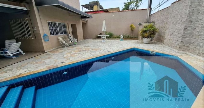 Sobrado com 4 dormitórios piscina churrasqueira 8 vagas na Enseada