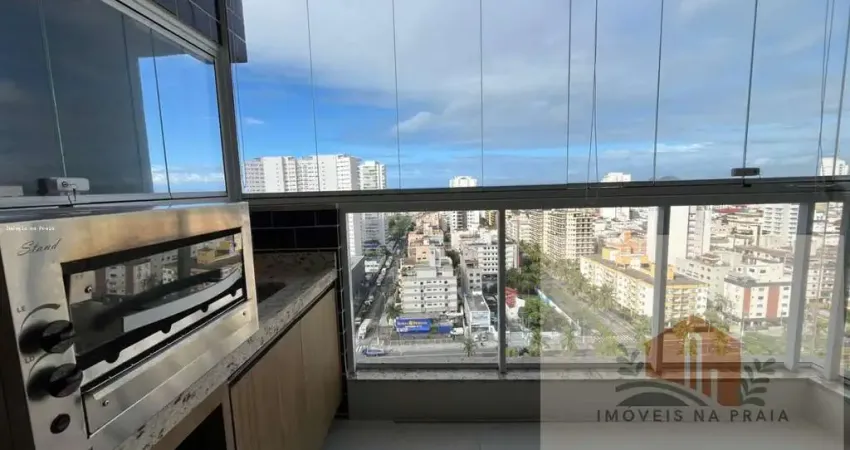 Apartamento com 2 dormitórios varanda gourmet lazer 2 vagas na Enseada
