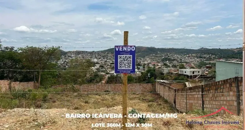 Terreno à venda na Eiruba, 16, Icaivera, Contagem