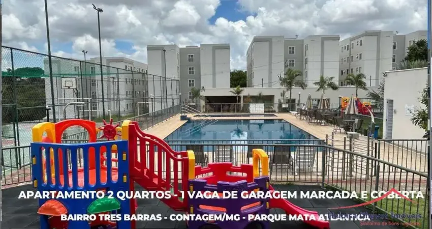 Apartamento com 2 quartos à venda na Rua Padre Francisco Juarez, 355, Três Barras, Contagem
