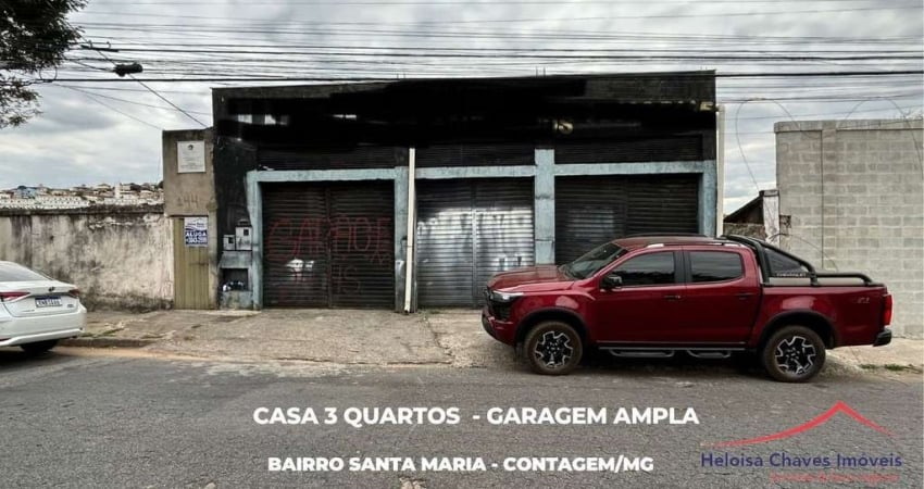 Casa com 3 quartos para alugar na Praça Santa Maria, 144, Santa Maria, Contagem