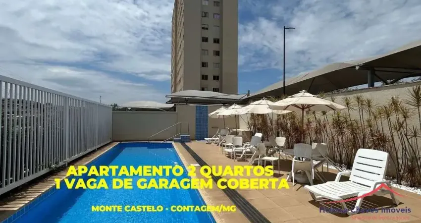 Apartamento com 2 quartos para alugar na Rua Rio Comprido, 4185, Monte Castelo, Contagem