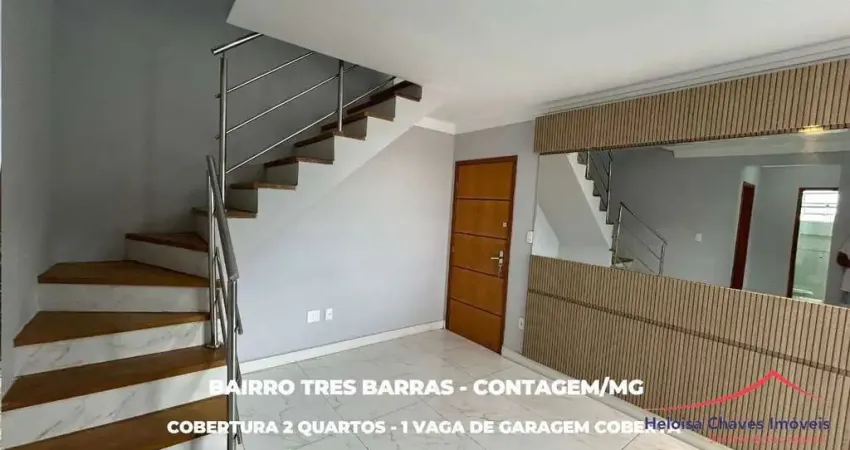 Cobertura com 2 quartos para alugar na Rua Valentim Costa Pacheco, 172, Três Barras, Contagem
